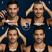 Shampoing colorant instantané Homme
