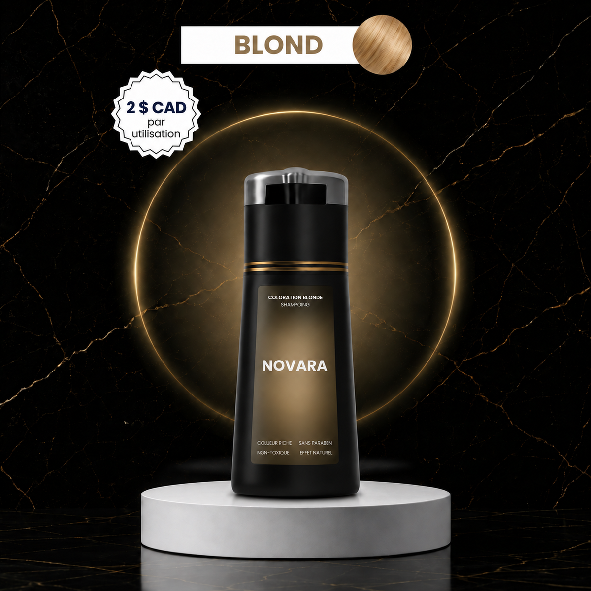 NOVARA — blond — 2 $ CAD par utilisation