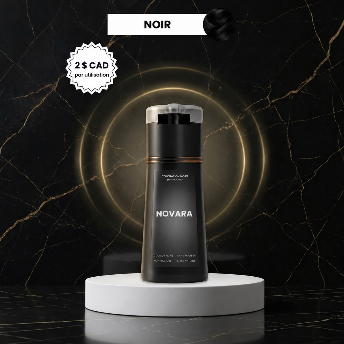 NOVARA — noir — 2 $ CAD par utilisation