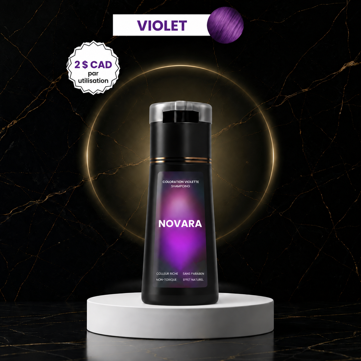 NOVARA — violet — 2 $ CAD par utilisation