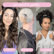 Bonnet de nuit en satin